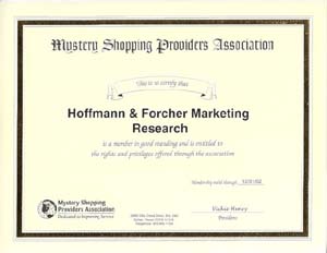member's certificate